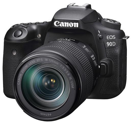 

Canon EOS 90D Kit (18-135 mm Lens) 32 5 MP DSLR Camera (Black)