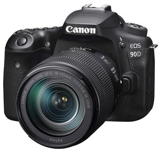 

Canon EOS 90D Kit (18-135 mm Lens) 32 5 MP DSLR Camera (Black)