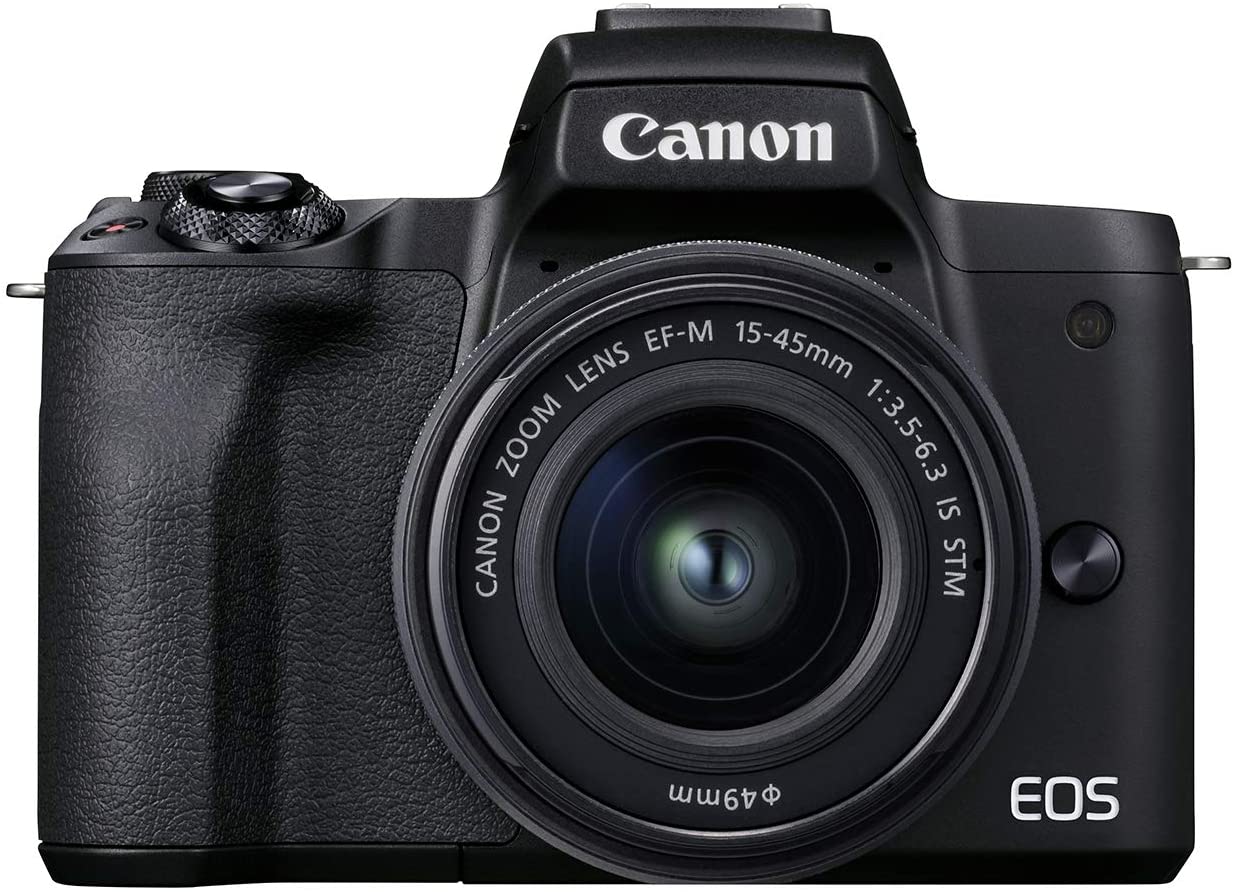 

Canon EOS M50 Mark II Kit (EF-M 15-45mm IS STM Lens) 24 1 MP Mirrorless Digital Camera (Black)