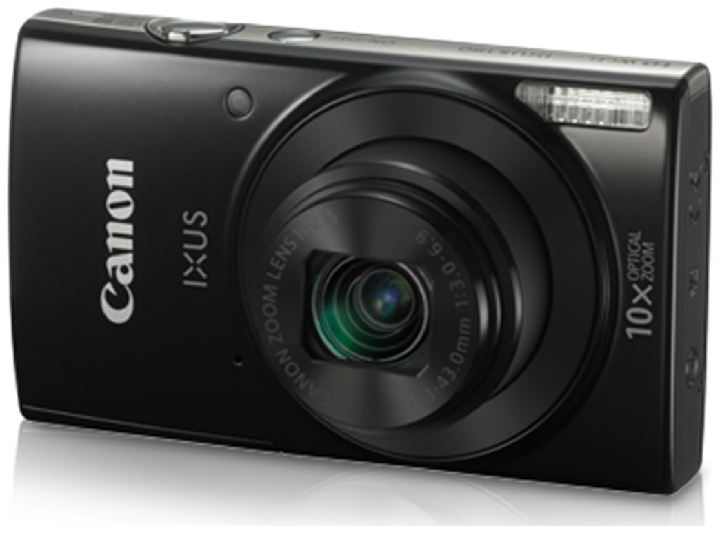 

Canon IXUS 190 20 MP Point Shoot Camera (Black)