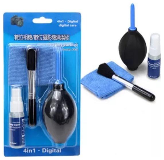 Essentials Professional 5 IN 1 Cleaning Kit for Cameras and Sensitive Electronics for Computers