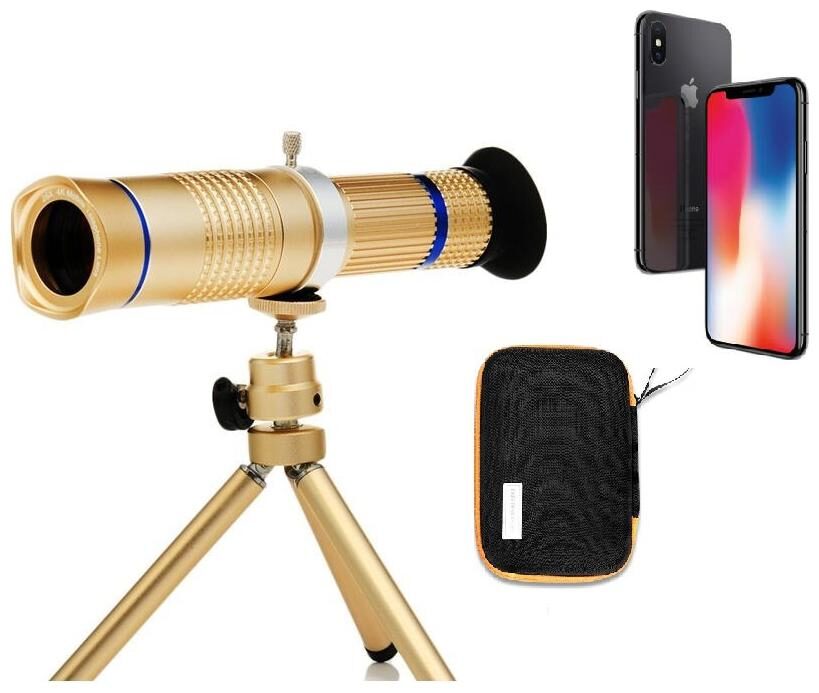 

Crystal Digital 20X lens Mini Tripod Taking pictures or videos of long distance objects Optical Zooming Lens Telescope Compatible With Vivo Mobiles