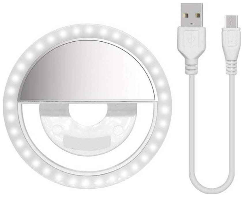 

Crystal Digital 36W LED Beauty Selfie Light Universal Ring Shape with 3 Level Brightness Operation for All Smartphones Tabs