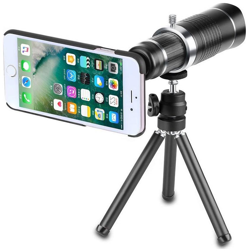 

Crystal Digital 20X lens Mini Tripod With Flexible Legs Universal Mobile Camera Lens With Tripod Holder Compatible With Vivo V7