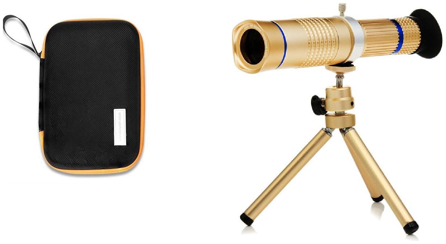 

Crystal Digital 20X lens Mini Tripod With Flexible Legs Universal Mobile Camera Lens With Tripod Holder Compatible With Redmi Y2