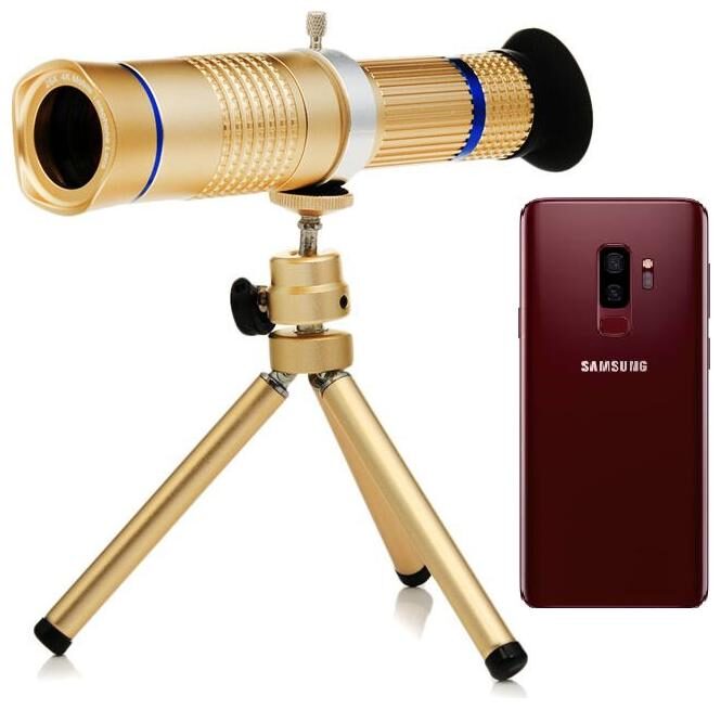 

Crystal Digital 20X lens Mini Tripod With Flexible Legs Universal Mobile Camera Lens With Tripod Holder Compatible With Redmi Note 5