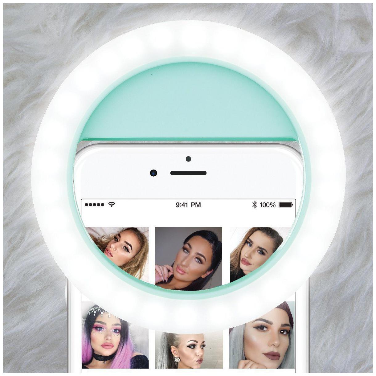 

Crystal Digital Selfie Ring Light for Mobile Phone Camera 36 LED Flash Light for Mobile for All Mobile Phones