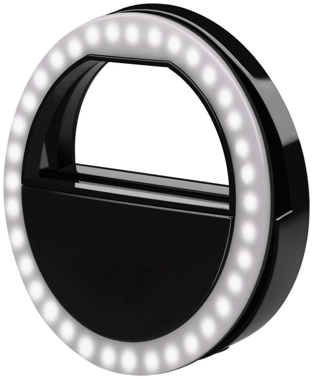 

Crystal Digital Selfie Ring Light 3 Level of Brightness with 36 LED for Video Calling Photography (iPad Series Tablets iPhone Android Smart Phones)