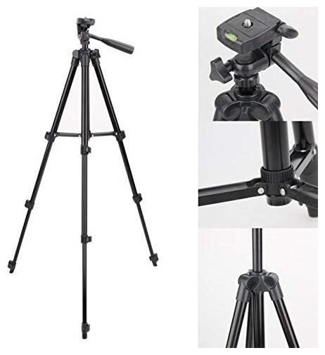 

Crystal Digital Tripod 3120 Lightweight Gopro DSLR Mobile Travel Tripod with Carry Case