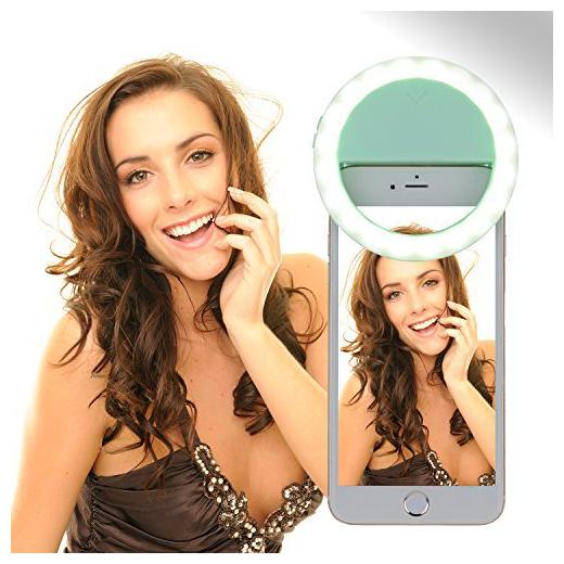 

Crystal Digital Rechargeable Selfie Ring Light 36 LED Flash for Mobile TIK-tok iPhone iPad Smart Phones Laptop Camera Photography Video