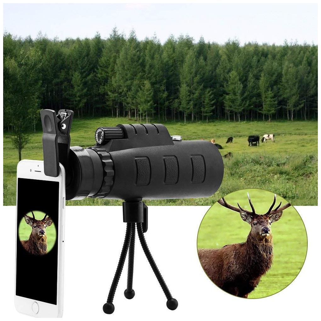 

Crystal Digital 40x60 Panda High Quality Zoom Black Telephoto Hd Vision Focus Zoom Outdoor Travel Hd Telescope Design For Samsung Galaxy S9