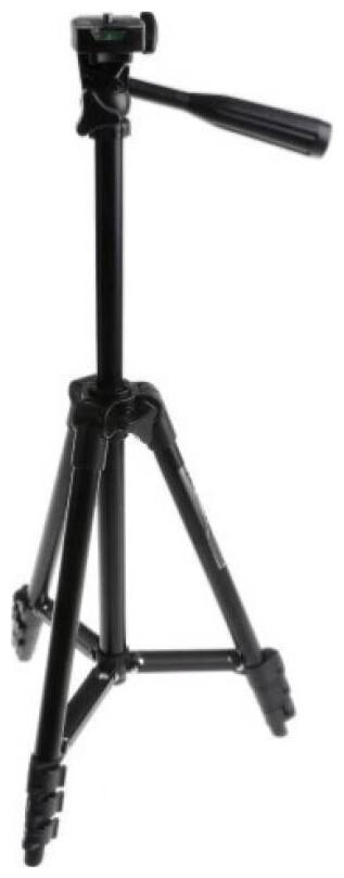 

CHG 3120 Foldable Camera Tripod with Mobile Clip Holder Bracket (Black)