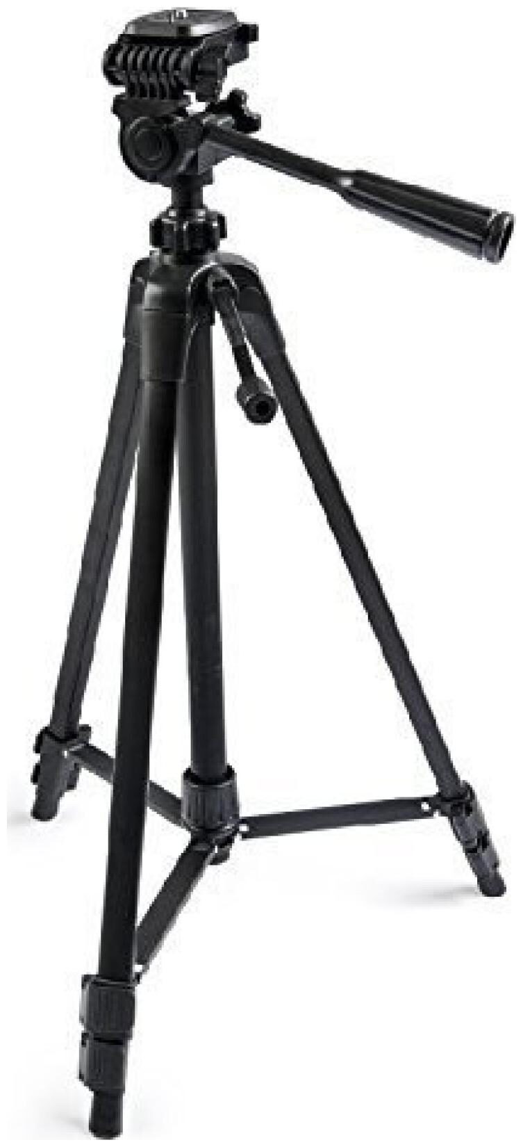 

CHG 3120 Foldable Camera Tripod with Mobile Clip Holder Bracket (Black)