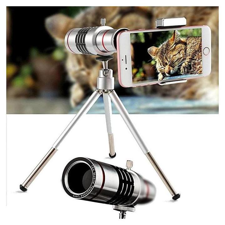 

TSV 18X lens Mini Tripod With Flexible Legs Universal Mobile Camera Lens With Tripod Holder Compatible With Samsung Galaxy Note 8