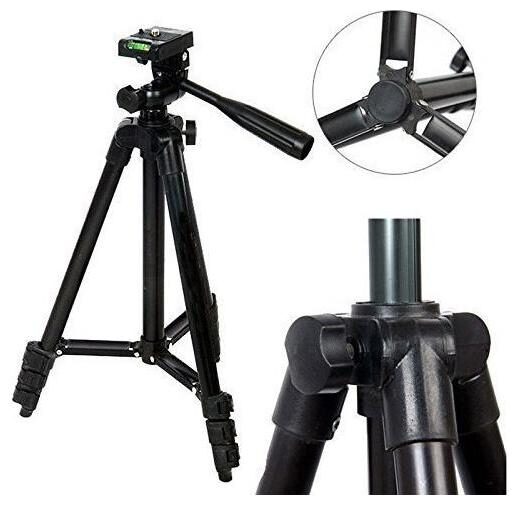 

TSV Fully Flexible Mount Cum 3120 Tripod with 3-Section Lever-Lock Legs for Most Video Cameras