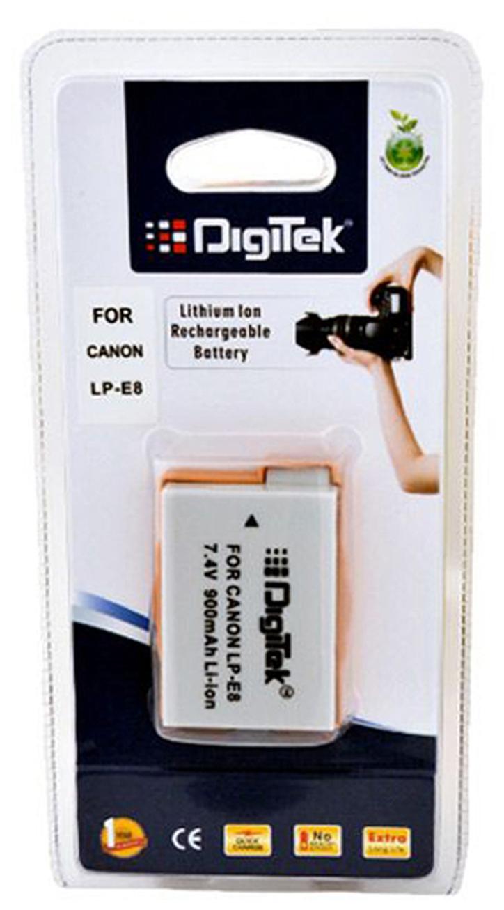 

Digitek Canon Compatible LP-E8 Rechargeable Lithium-ion Battery