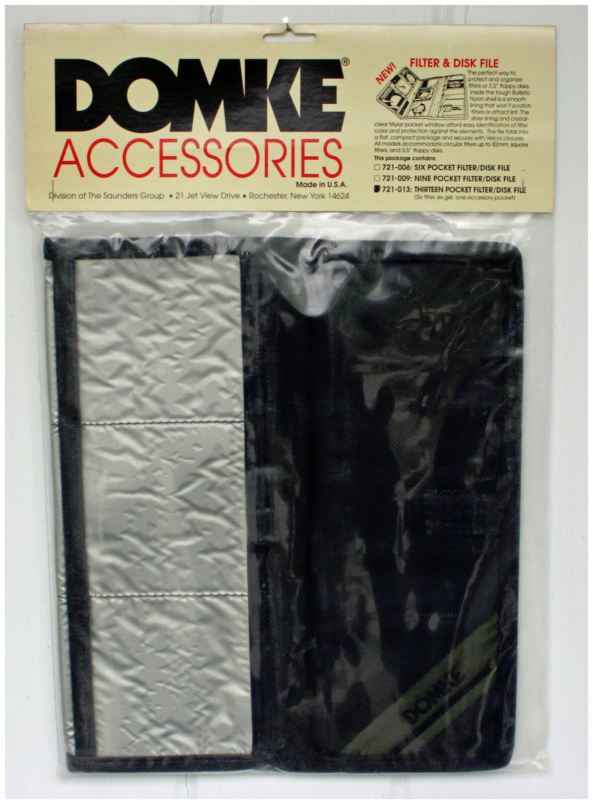 

Domke Filter Disk File Thirteen Pouches 721-013 NEW