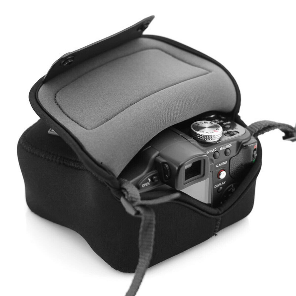 

DSLR Camera Case Holster Sleeve by USA GEAR with Belt Loop