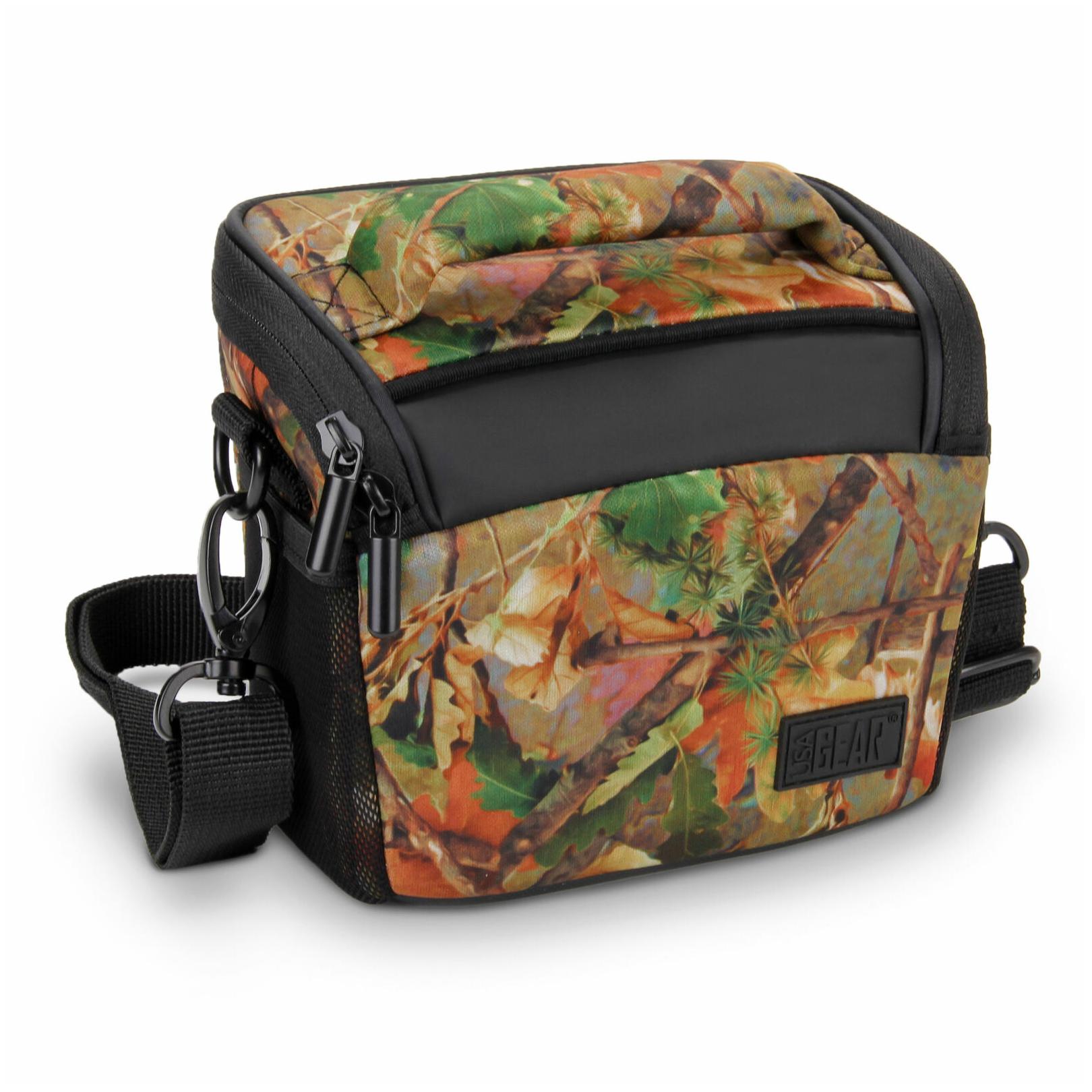 

Durable Protective Bridge Camera Bag with Rain Cover Adjustable Dividers