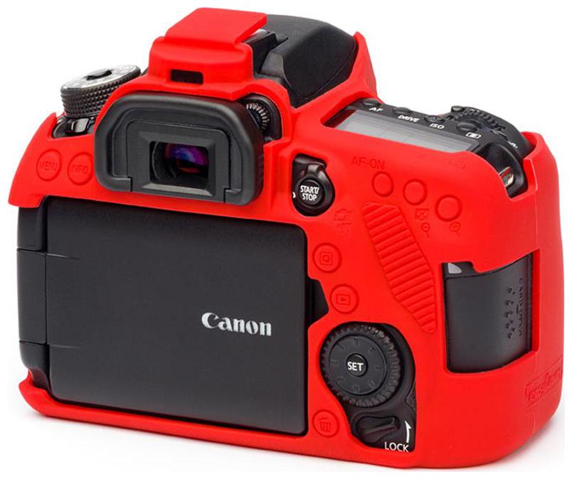 

easycover protective silicone cover DSLR camera case for CANON 80D RED