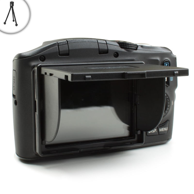 

ENHANCE LCD Hood Sun Shade and Hard Screen Protector for Digital Cameras