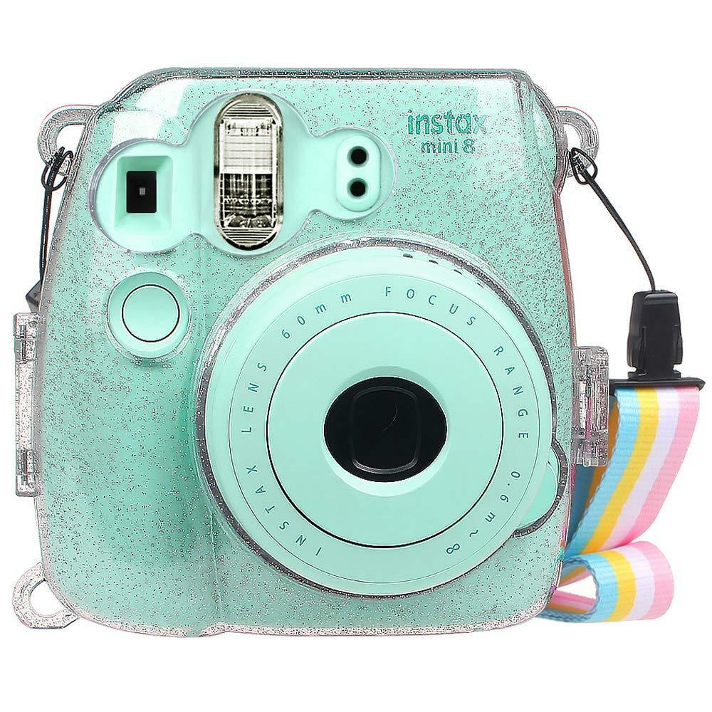 

For Fujifilm Instax Mini 8 8 Mini 9 Instant Camera Clear Case Crystal PVC Cover
