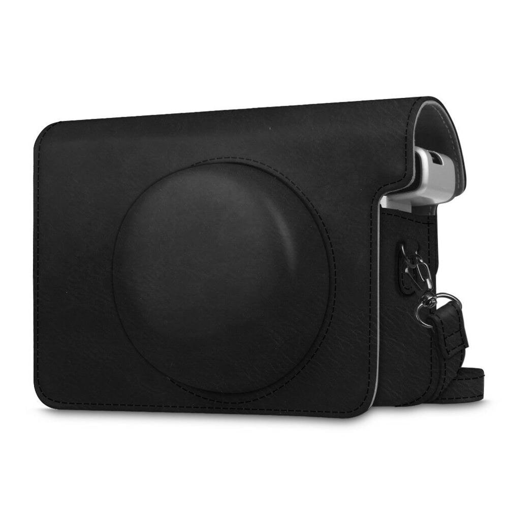 

For Fujifilm Instax Wide 300 Instant Camera Case Bag Cover Removable Strap-Black