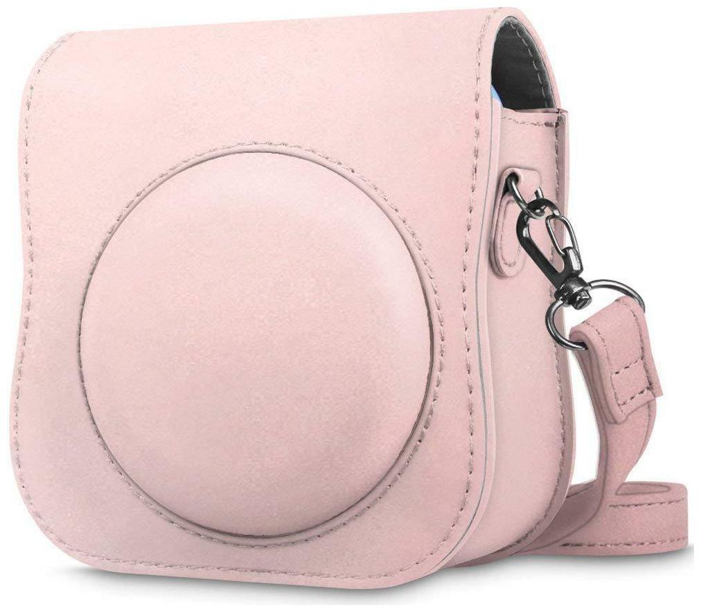 

For Fujifilm Instax Mini 25 26 Instant Camera Bag Cover Case w Removable Strap