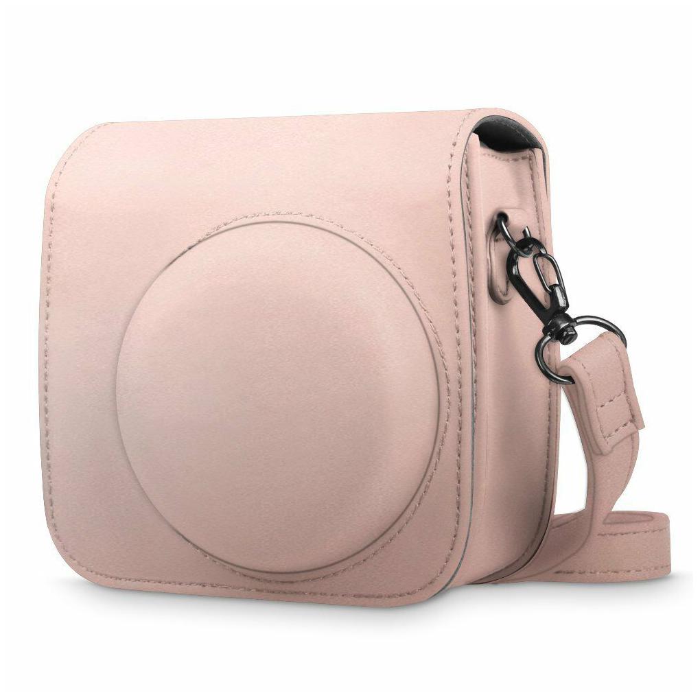 

For Fujifilm Instax Mini 9 Mini 8 8 Instant Camera Case Bag Cover-Rose Gold