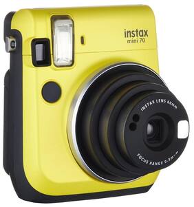 Fujifilm Instax Mini 70 0.6 MP Instant Camera (Yellow)
