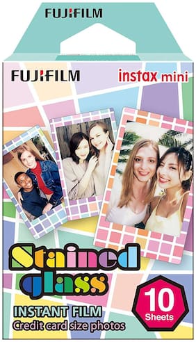 Fujifilm Instax Mini Stained Glass Film 10 Exposures