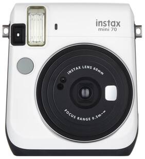 Fujifilm Instax Mini 70 0.6 MP Instant Camera (White)