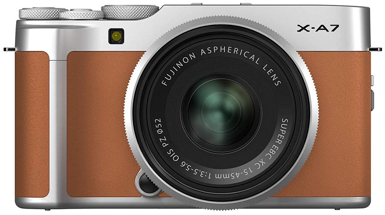

Fujifilm X-A7 Kit (XC15-45mm F3 5-5 6 OIS PZ Lens) 24 2 MP Mirrorless Digital Camera (Camel Brown)
