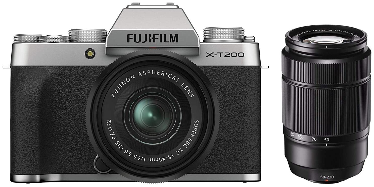 

Fujifilm X Series X-T200 Kit (15-45 mm 50-230mm Lens) Mirrorless Camera (Silver)