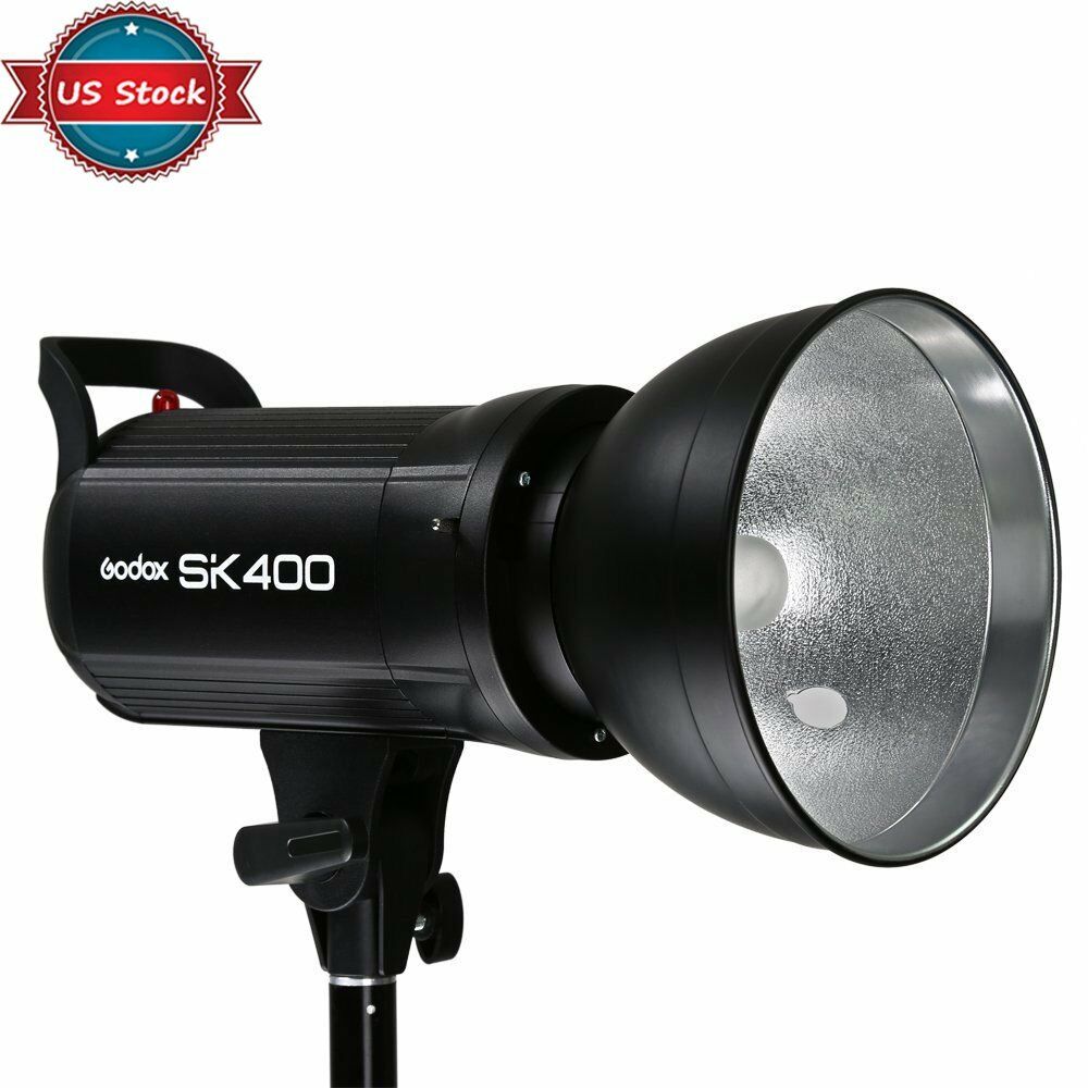 

Godox SK400 Pro Photography 400Ws Studio Flash Strobe Lamp Light Head 100V 120V