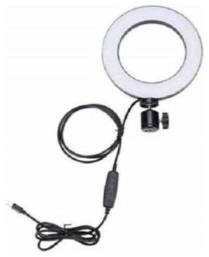 

GUGGU WTQ 408B mi 10 inch USB charge New Selfie Light Flash Led Camera Photography for Smartphone Studio Musically Tiktok You Tube