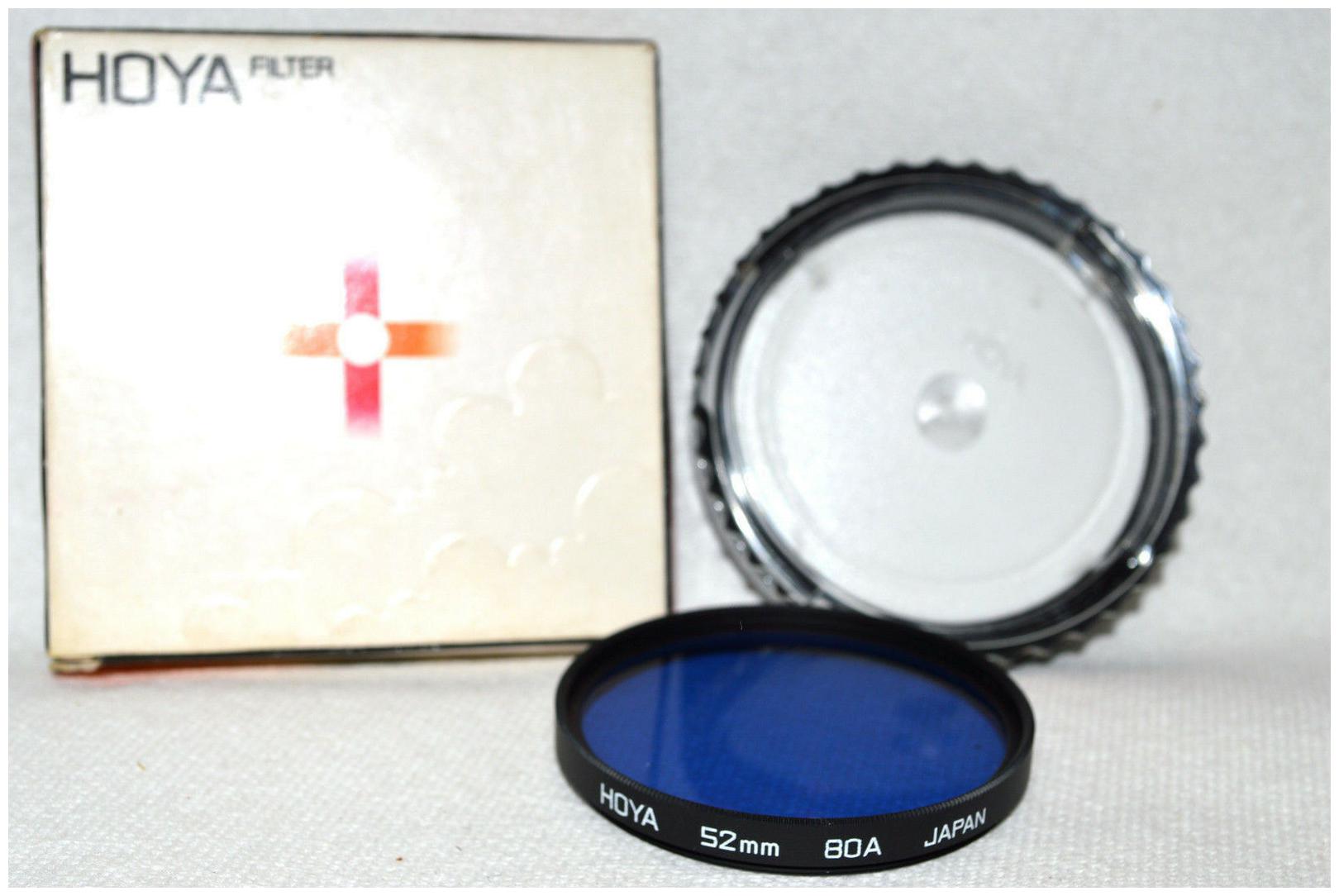 

Hoya 52 mm NEW 80A Screw-In Filter with Case Box Made in Japan (N-219)