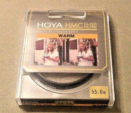 

Hoya 55mm HMC WARM Filter New in Plastic Case
