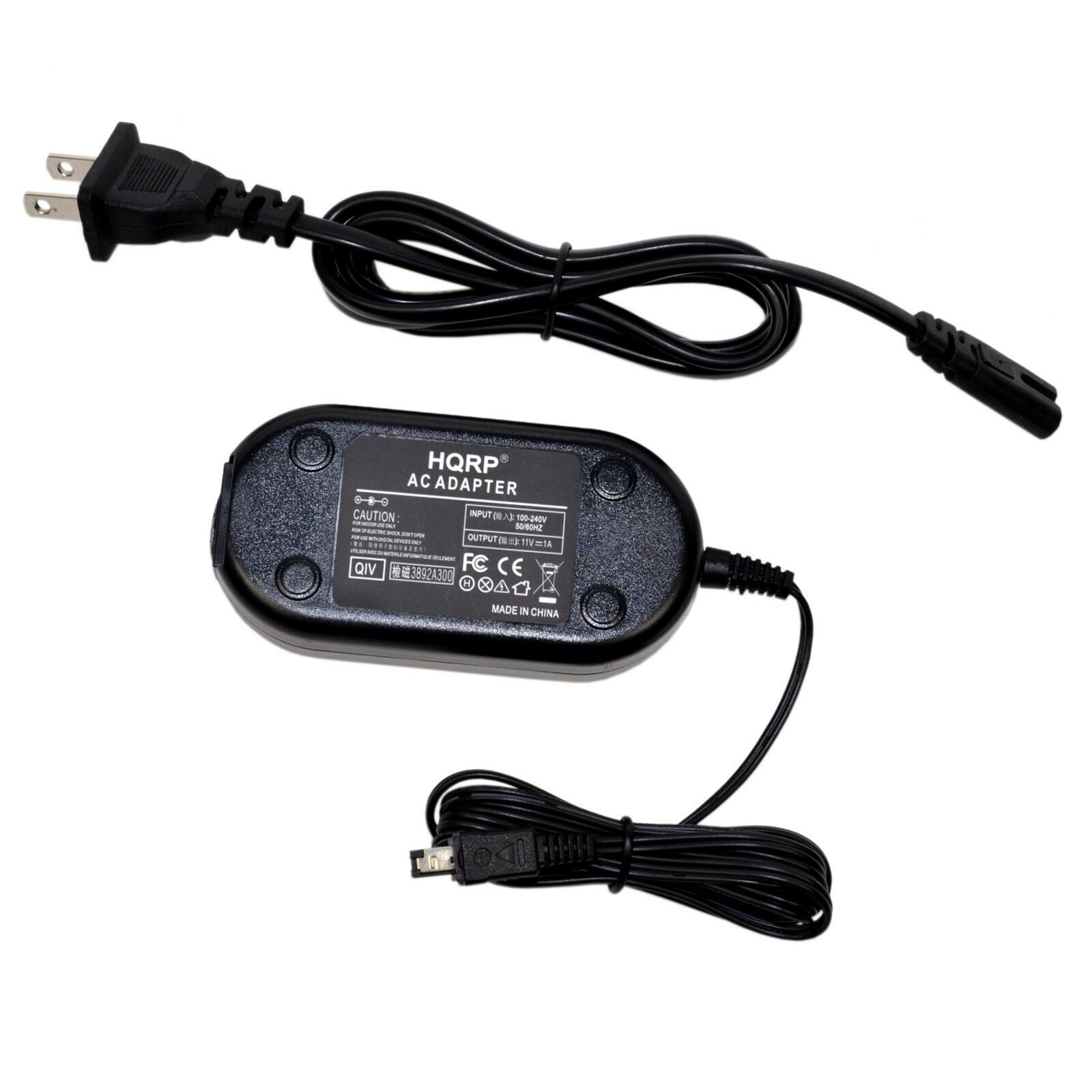 

HQRP AC Adapter for JVC Everio GR-D372U GR-D372US GR-D375 GR-D375U GR-D375US