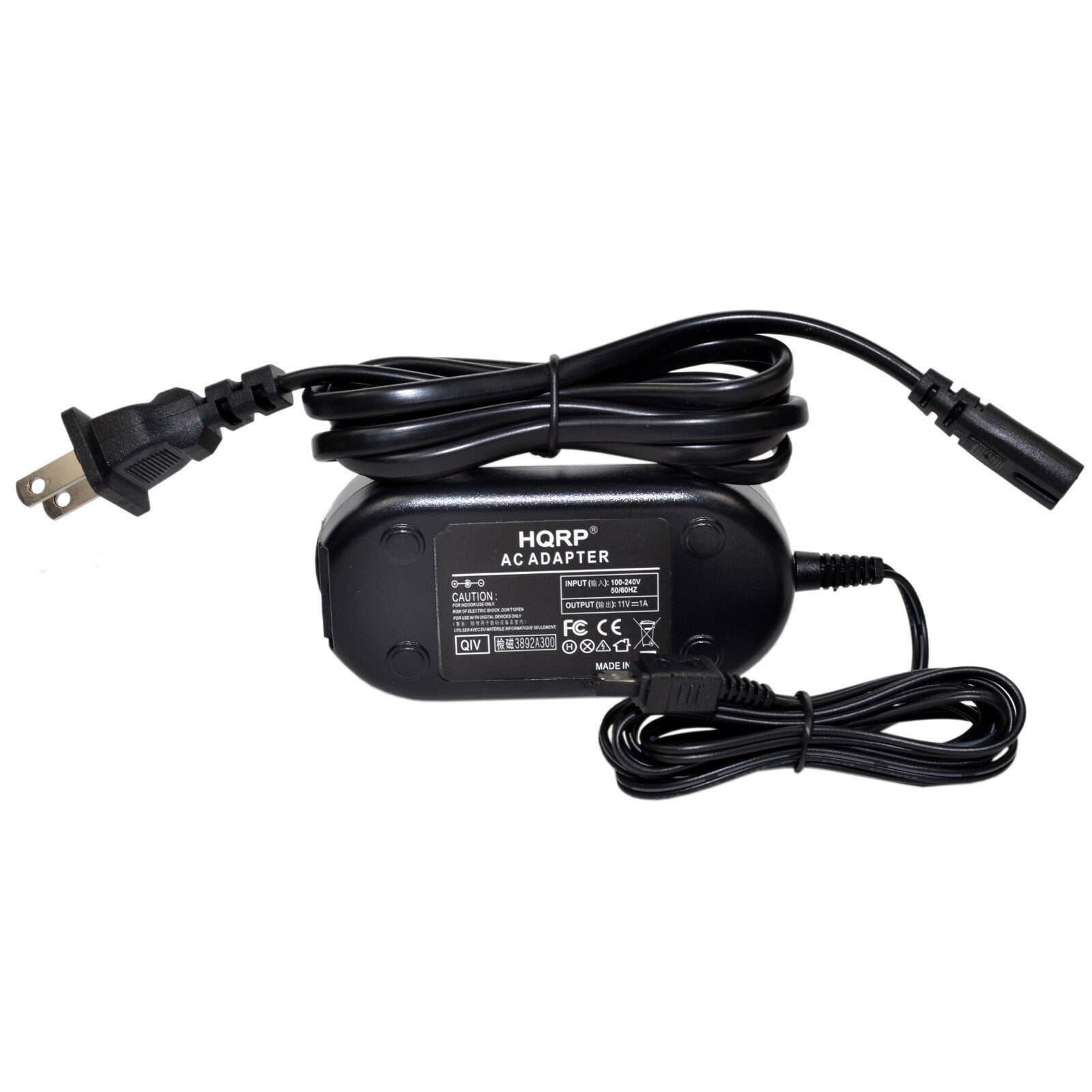 

HQRP AC Adapter for JVC Everio GZ-HD3 GZ-HD3US GZ-HD5 GZ-HD5EK GZ-HD5EX GZ-HD5U