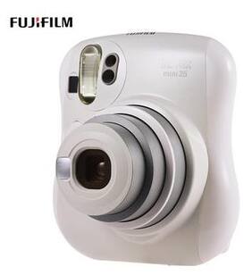 Fujifilm Instax Mini 25 Instant Camera Built-in Selfie Mirror Flash Dual Shutters Auto Pop-up Lens w/ Close-up Lens