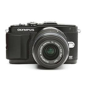 Japanhobbytool Olympus Pen E-PL5 & E-PL6 Camera Leather Decoration Sticker Leica1 type 4008 Black