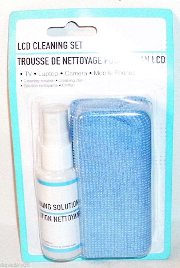 

LCD Cleaning Set Cleaning Solution And Cleaning Cloth NIP