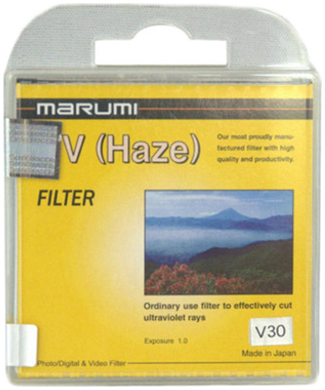 

Marumi 30 mm Ultra Violet Haze UV Filter