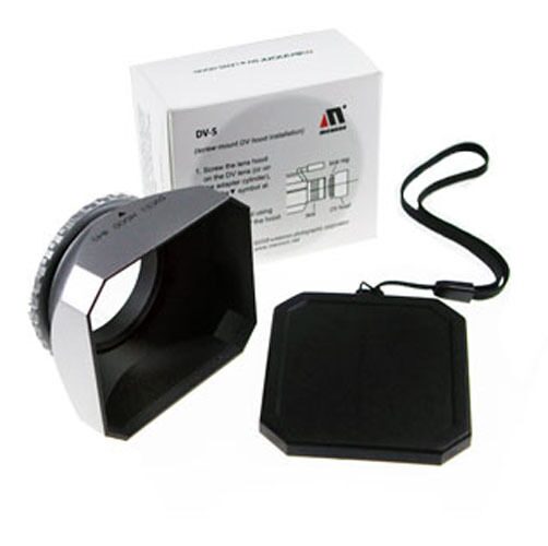 

Mennon 30mm Screw-In Digital Video Lens Hood in Silver for Cameras Camcorders