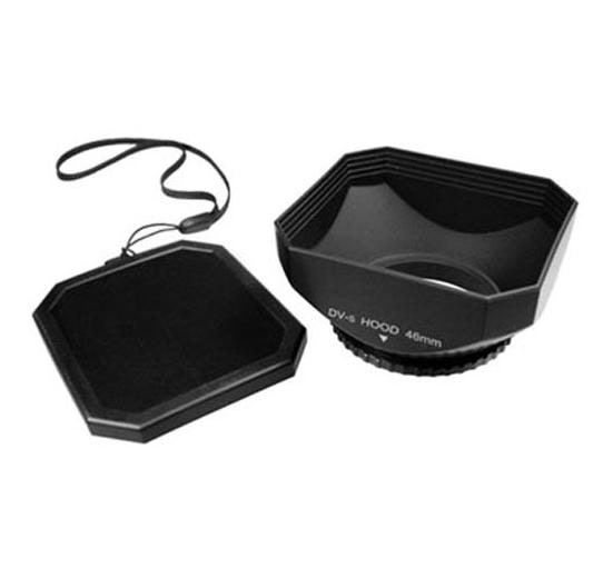 

Mennon 46mm Screw-In Digital Video Lens Hood Plastic Black for Camera Camcorders