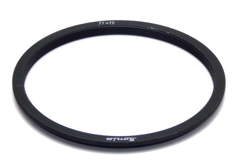 

Metal Step down ring 77mm to 72mm 77-72 Sonia New