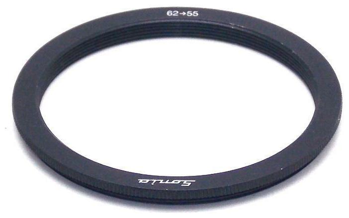 

Metal Step down ring 62mm to 55mm 62-55 Sonia New