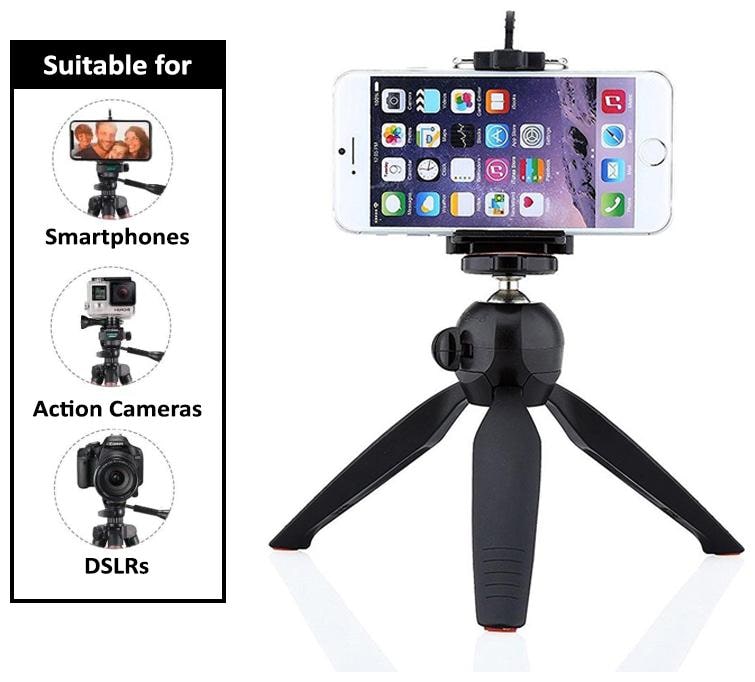

Mini Tripod Mobile Holder for Taking Magic Video Shots
