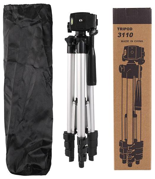 

QUXXA 3110 Extendable 3 5 Feet Tripod Stand for Mobile GoPro DSLR Camera